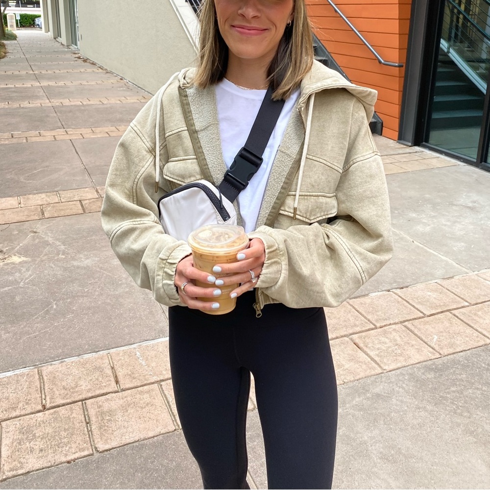 Urban Outfitters Cropped Zip-Up